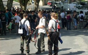 3 cigognes à Robion