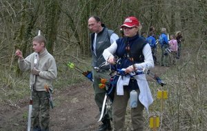 Angélique, Romain et Gérard.