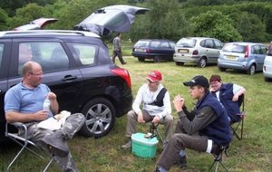 La pause casse croûte.