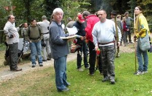 Départ des pelotons