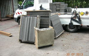 Tri et réparation des cibles.