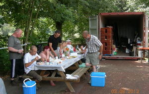 1er barbecue détente !