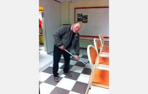 The "Président" au boulot !