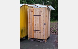 Mis en place du petit coin.