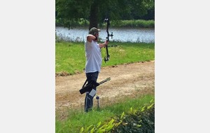 Jean Luc à l' œuvre sur sa dernière cible du championnat.