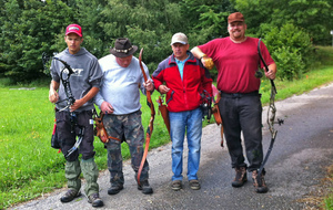 Le peloton du samedi.