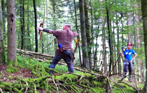 Christophe dans les devers.