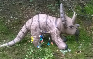 La preuve sur cet animal d'un autre temps.