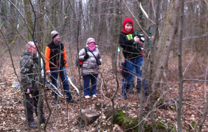 Le peloton du jour et Flavien à l’œuvre.
