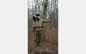 Christophe travaille sa posture .