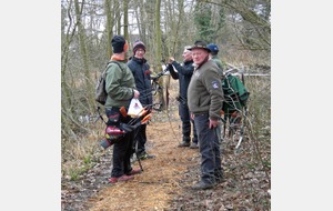 Le président et nos amis de Saint Dié.