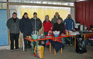 Une partie de l'équipe d'organisation.