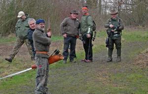 Le président en action : "public relation"