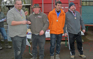 Podium senior arc chasse, bravo Serge !!