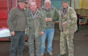 podium vétéran arc chasse.