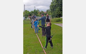 Séance d'échauffement et découverte.