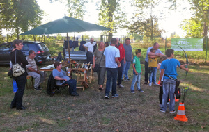 Un moment d' affluence.