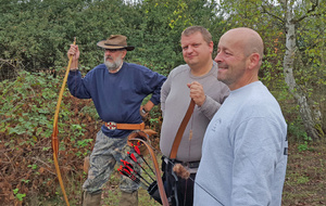 Un peu crispés les sourires !