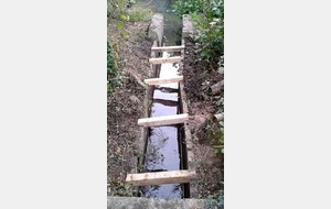 Le fossé réhabilité.