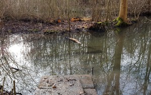 Amorce du nouveau pont.