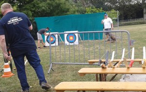 Préparation du pas de tir.