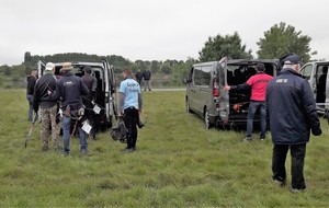 Départ en navette vers les parcours.